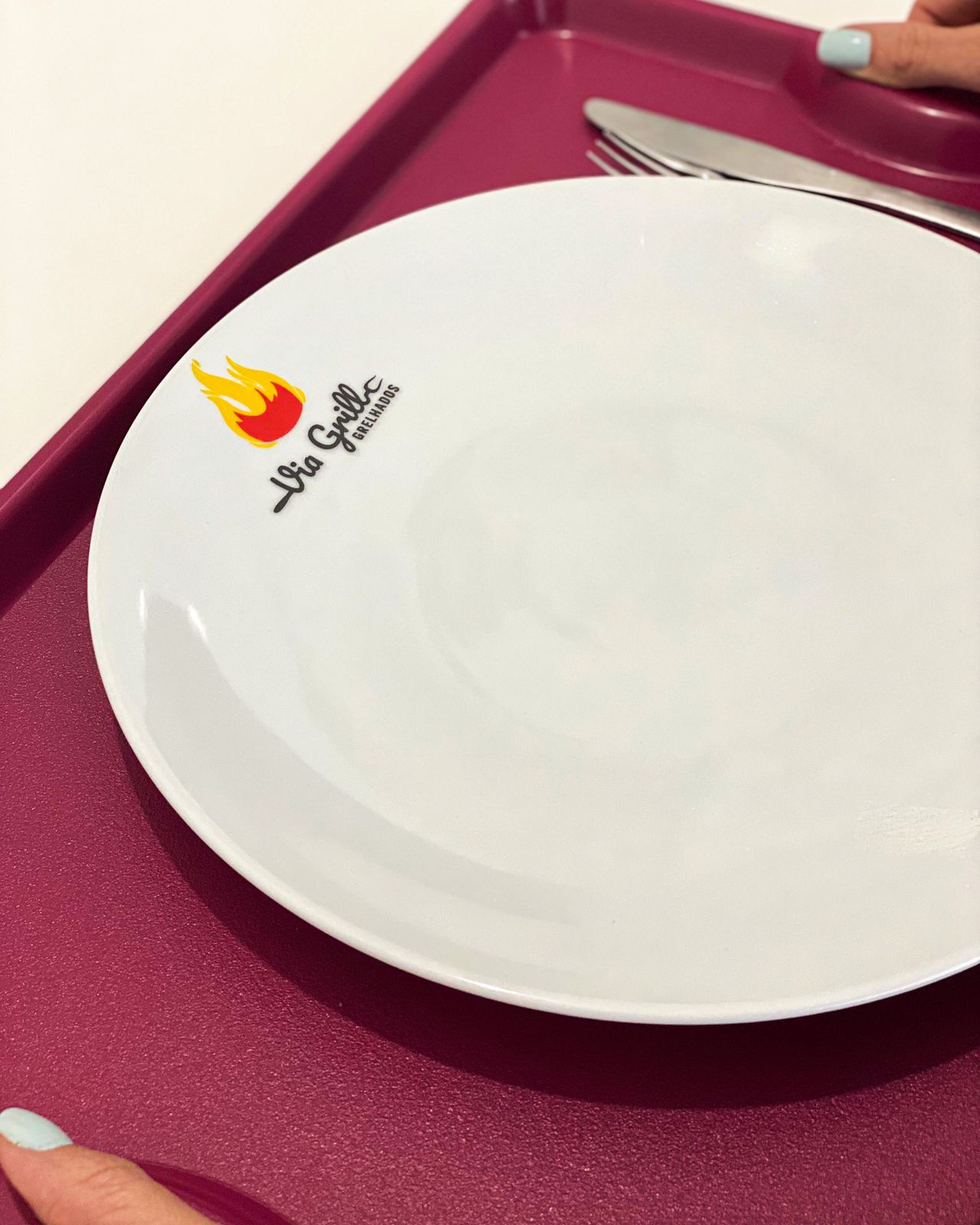 PRATO IGUAÇU RASO 25,5CM - PERSONALIZADO (MÍN. 06 UN) - Image 2