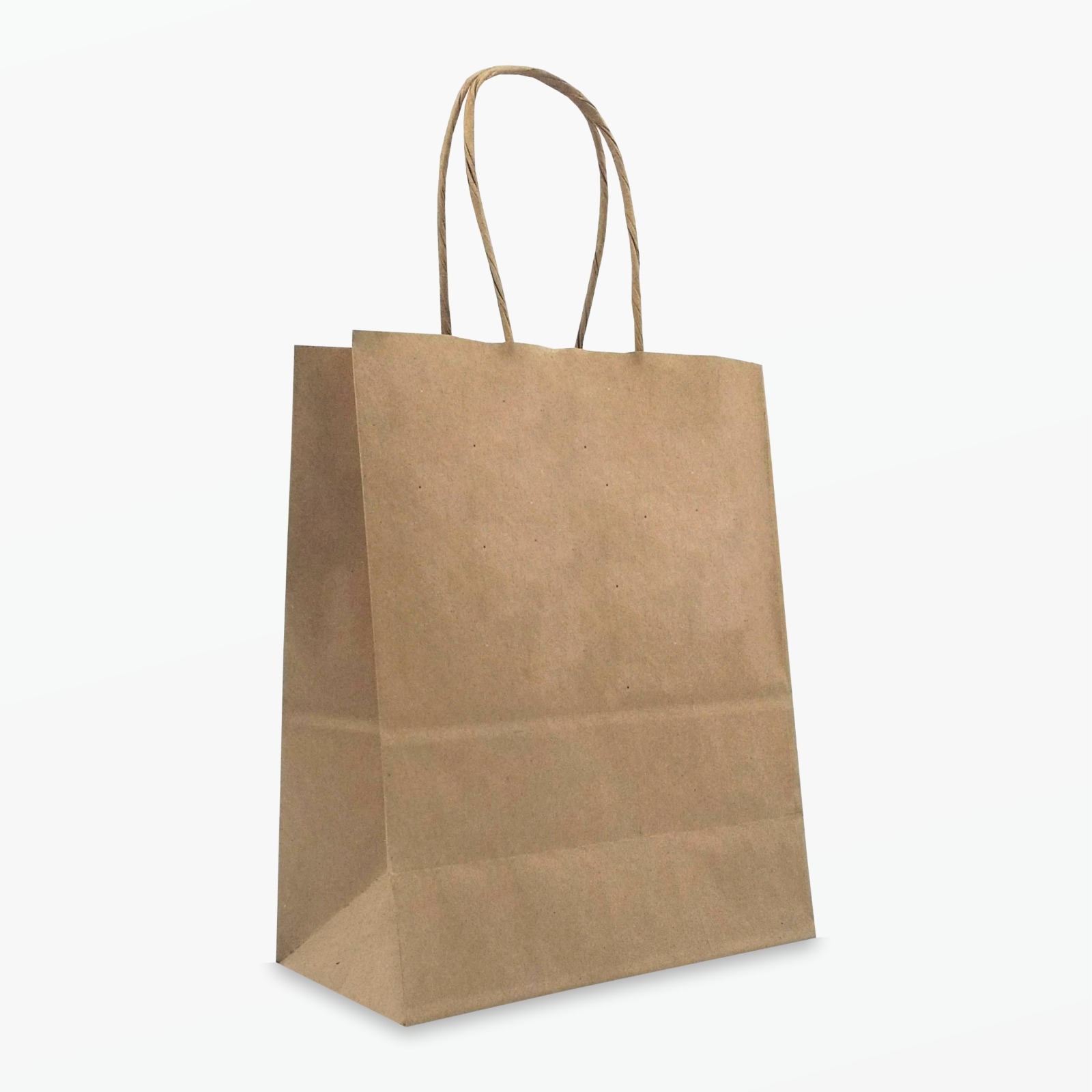 SACOLA KRAFT PRESENTE PARDA P - PERSONALIZADA (MÍN. 100 UN)