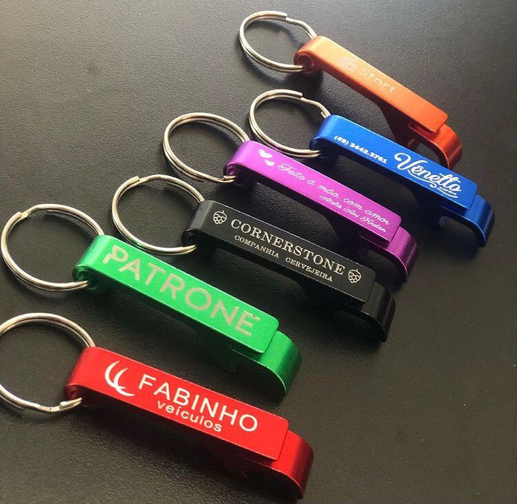 CHAVEIRO ABRIDOR DE METAL - PERSONALIZADO (MÍN. 10 UN) - Image 3