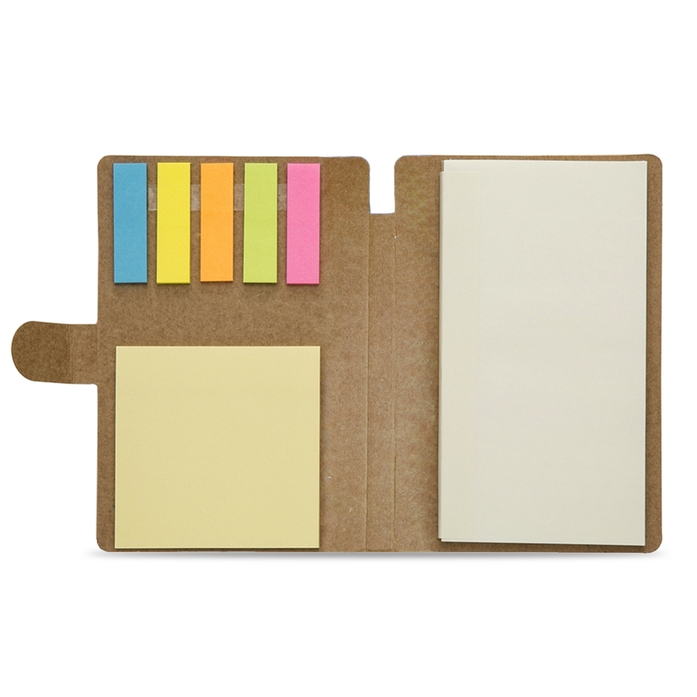 BLOCO DE ANOTAÇÕES COM POST IT 15x10cm - PERSONALIZADA (MÍN. 12 UN)